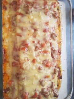 Una foto de Lasaña fácil y rápido de carne
