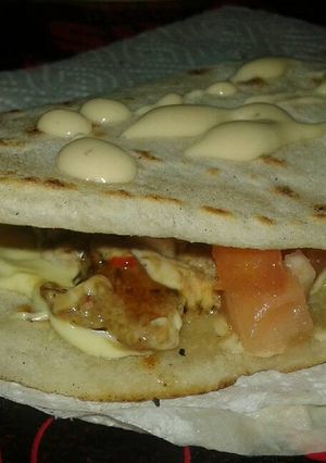 Una foto de Tacos de pollo picante