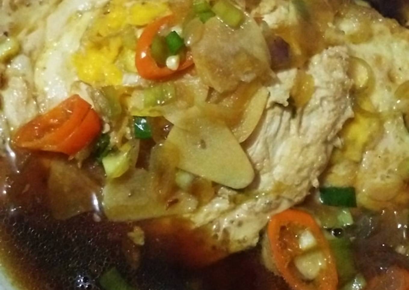 Makanan darurat! Telur rebus kecap