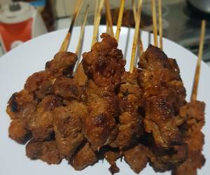 Fresh, Membuat Sate Maranggi Sapi Mantul Banget