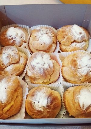 Foto resep Kue Sus Vla Vanilla / Rhum Essence