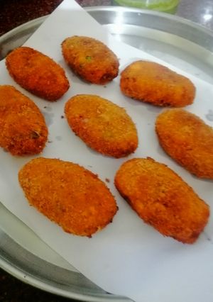 वेज कटलेट (Veg Cutlet recipe in hindi) रेसिपी मुख्य फोटो