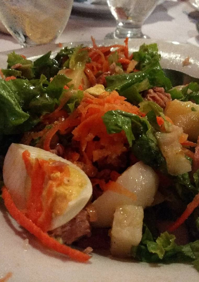 Una foto de Ensalada de vigilia