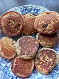 Hot cakes de avena y banana