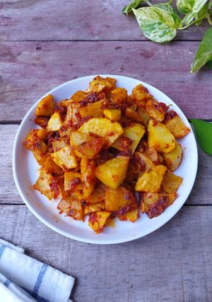Foto resep Balado Kentang Teri
