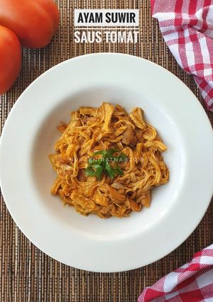 Foto resep Ayam Suwir Saus Tomat
