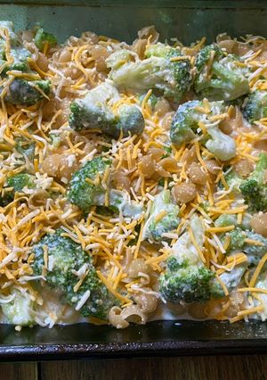 A picture of Baked Broccoli Penne.