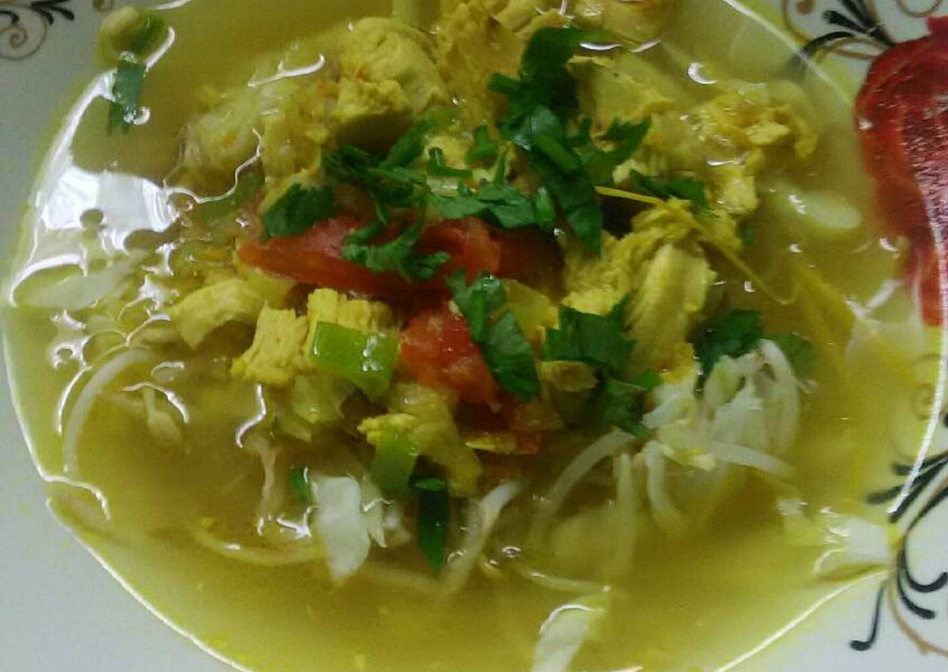 Soto ayam bening