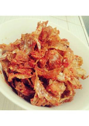 Foto resep Balado Ikan asin Tawar