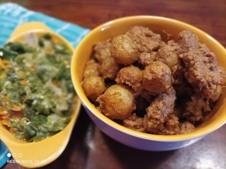 Resep Rendang daging dan kentang yang Bikin Ngiler