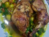 Tajine aux olives vertes
