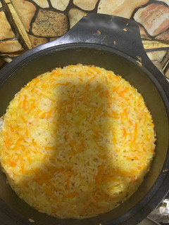 Una foto de Arroz con zapallo italiano