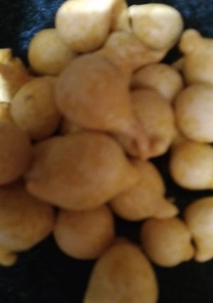 A picture of Moong dal pakore.