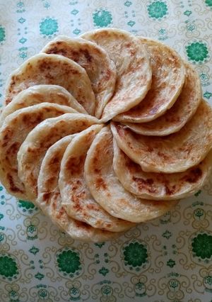 صورة لوصفة الملوي أو (المسمن) 🍪🍯