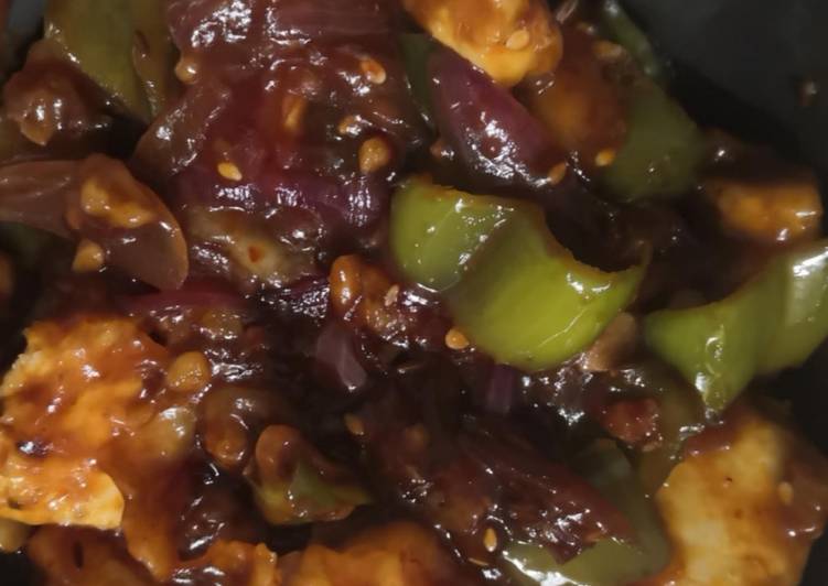 How to Prepare Quick Chilli paneer