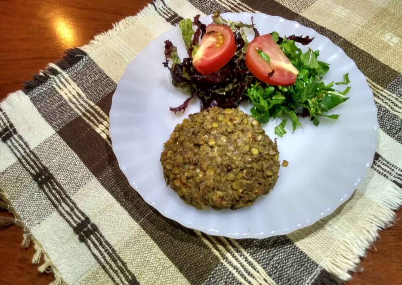 Hamburguesas de lentejas