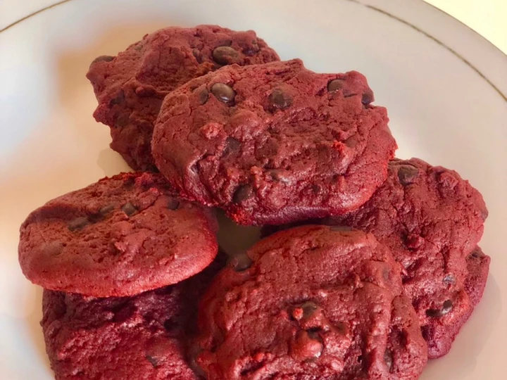 Cara Gampang Membuat Resep Red Velvet Soft Cookies yang Uenak Anti Ribet, Sempurna