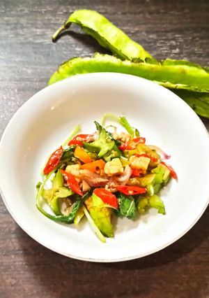 Foto resep Oseng Tempe Kecipir Bayam