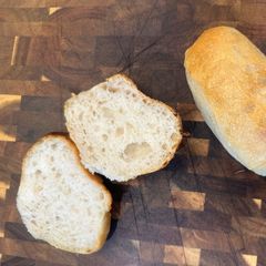A picture of Amazing Ciabatta - Simple and Perfect bread for the Ultimate sandwich or Panini - ENJOY :P.