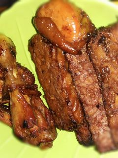 Foto resep Ayam dan tempe bacem