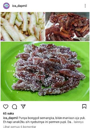 Foto resep Permen yupi dari bonggol semangka