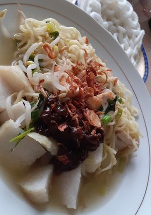 Foto resep Lontong mie Surabaya