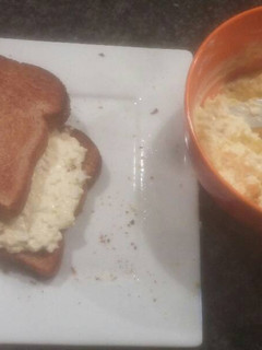 A picture of Sandwich: Egg Salad.