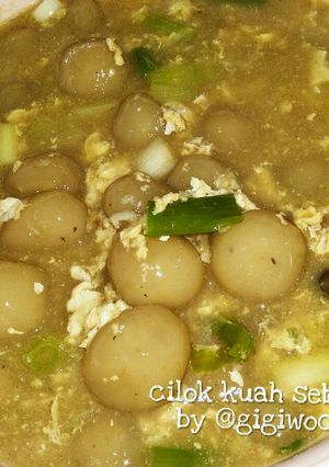 Foto resep Cilok kuah seblak #BikinRamadanBerkesan