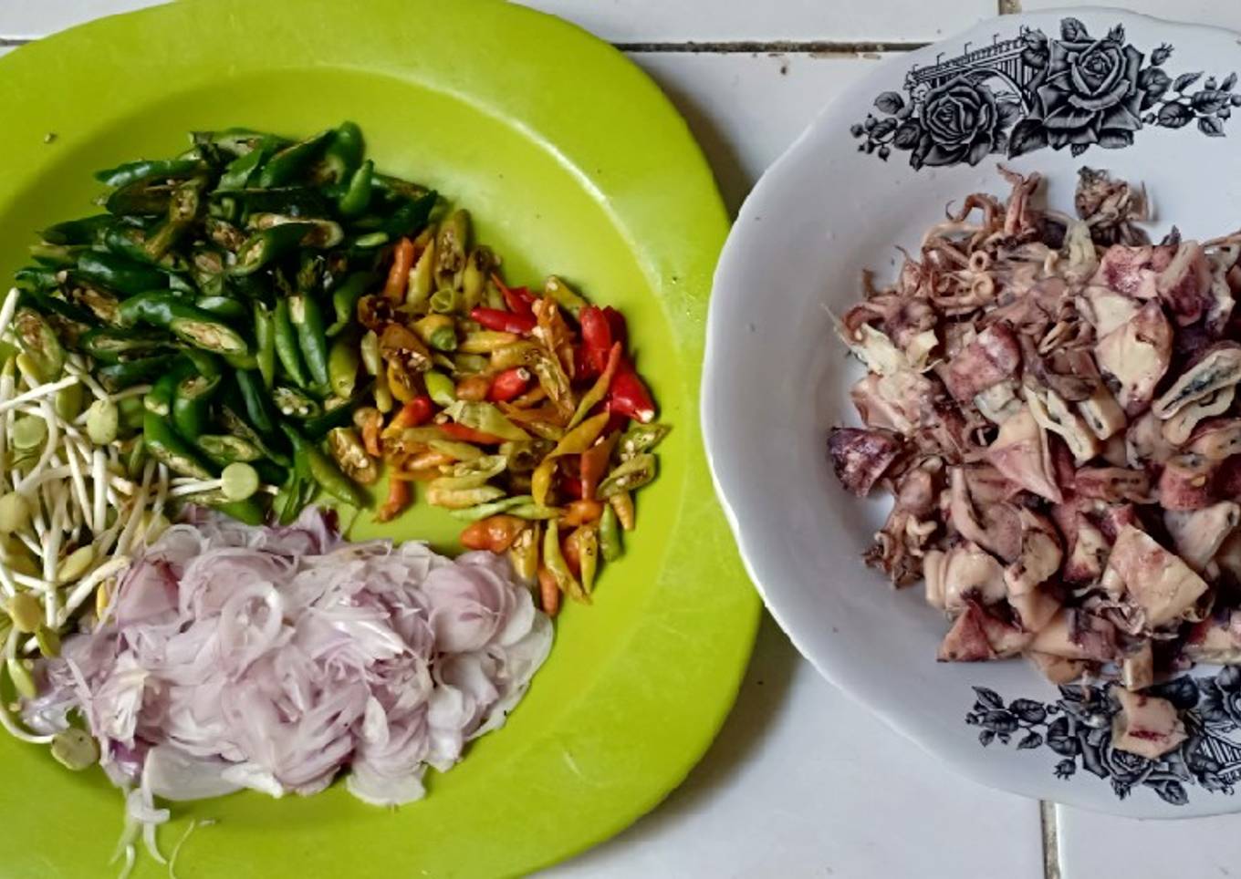 Cumi asin pedas manis