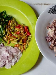 Foto resep Cumi asin pedas manis