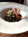 Spinatspätzle al burro, salvia e speck