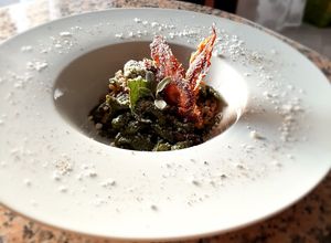 Foto di Spinatspätzle al burro, salvia e speck