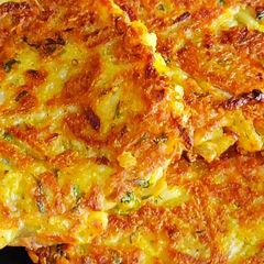 A picture of Aloo cheela | Aloo snacks | Potato pancakes.