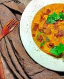 Cơm Risotto & Súp Kem Bí Đỏ - Creamy Parmesan Pumskin Guanciale Risotto 🇮🇹