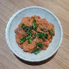 A picture of Kollu chutney.