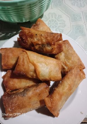 Foto resep Pisang coklat lumer dalam