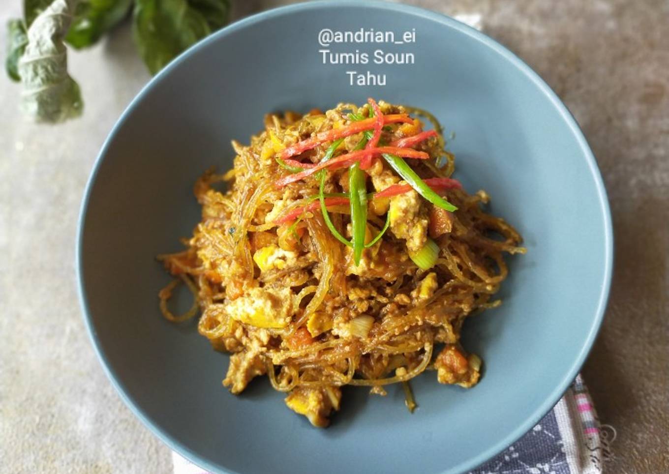 Tumis Soun Tahu