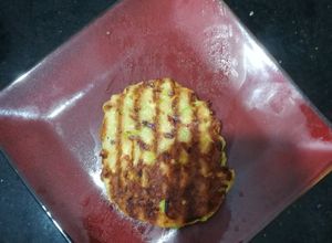 Una foto de Hamburguesas de zucchini