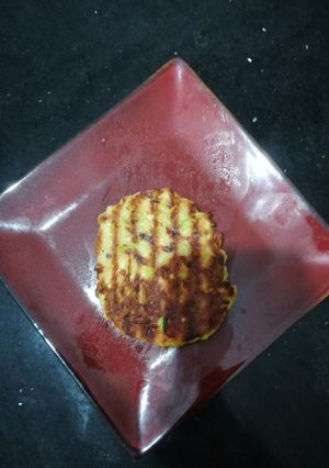 Una foto de Hamburguesas de zucchini