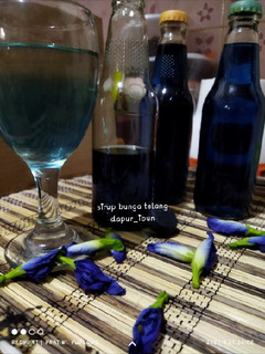 Foto resep Sirup Bunga Telang