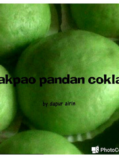 Foto resep Bakpao pandan coklat
