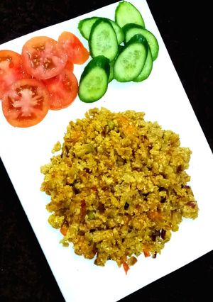 A picture of Leftover qeema Anda gotala.