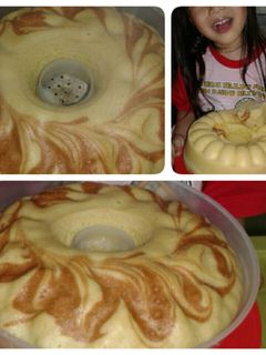 Foto resep Bolkus marmer rasa keju...