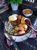 Maggi kari kepala udang ala nyonya
