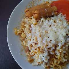 A picture of Mie Goreng Simple tapi Ribet.