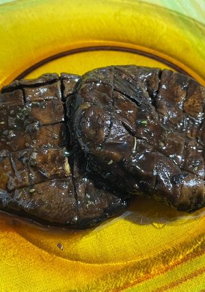 Foto di Bistecche di funghi portobello al forno 🍄 🏳️‍🌈 🦄
