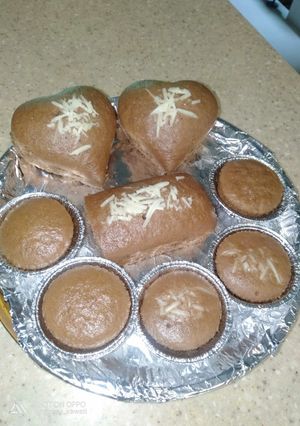 Foto resep Bolu Kukus Luak White coffie Mocha