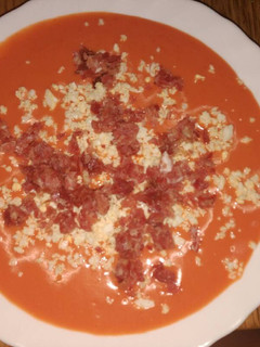 Una foto de Salmorejo