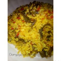A picture of Jallof din shinkafa.