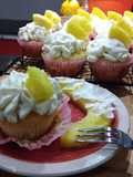 Cupcake piña colada